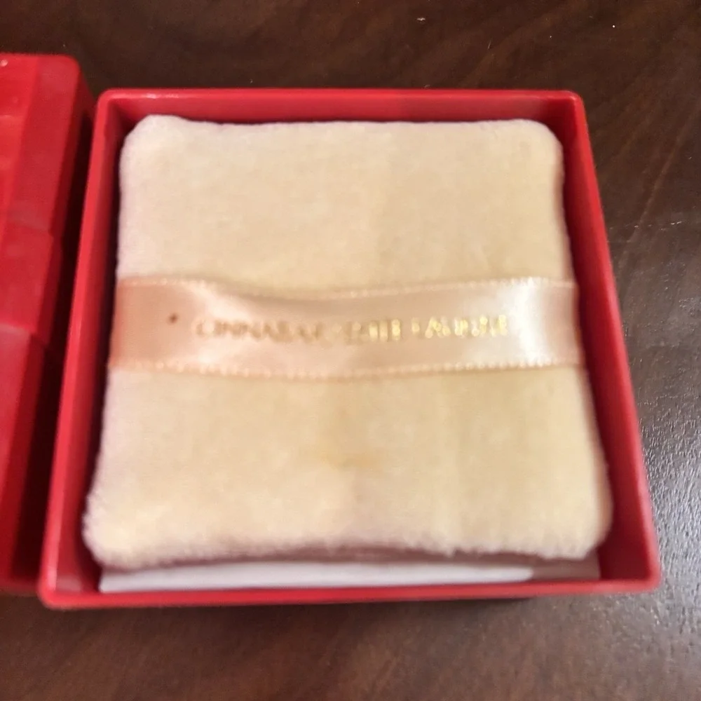 Vintage Estée Lauder Cinnabar Dusting Powder 3 Oz Red Box New Unused